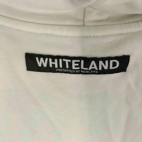 ホワイトランド WHITELAND キャラクター プリント パーカー メンズ FREE