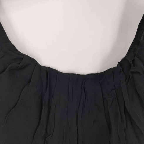 MIAOU プリーツオフショルトップス レディース import:XS