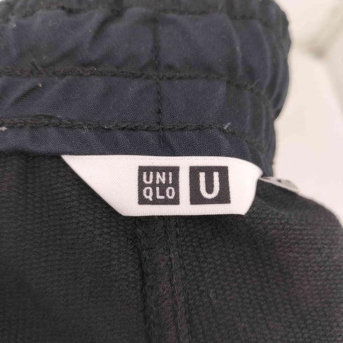 ユニクロユー UNIQLO U 25SS ライトウェイトスウェットワイドパンツ ブラック XXLサイズ メンズ XXL