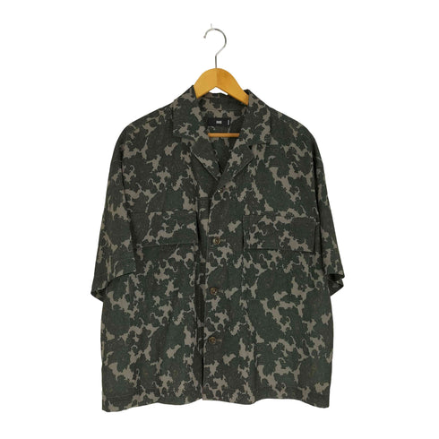 ハレ HARE ペイズリー S/S オープンカラー シャツ メンズ JPN:M