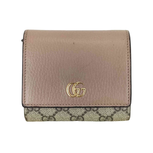 グッチ GUCCI ダブルG バイカラー ミニウォレット レディース