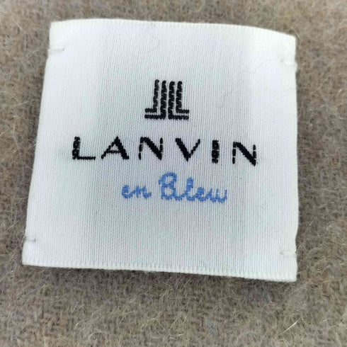 ランバンオンブルー LANVIN en Bleu フリンジ マフラー レディース