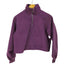 フィーニー PHEENY ATHLETIC FLEECE HALF ZIP P/O SHORT アスレティックフリースハーブジップ レディース FREE