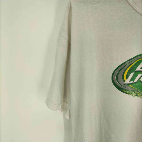 フルーツオブザルーム FRUIT OF THE LOOM bug light lime tee メンズ import:XL