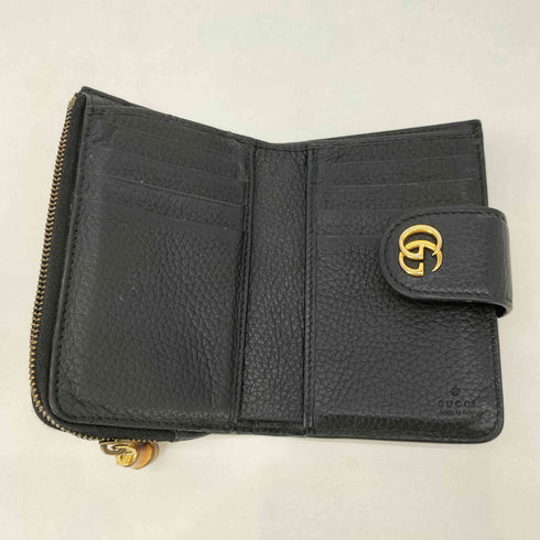 グッチ GUCCI バンブー ダブルG ミディアム ウォレット レディース