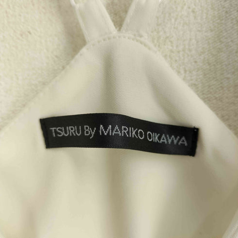 ツルバイマリコオイカワ Tsuru by Mariko Oikawa ダブルクロスサロペット レディース