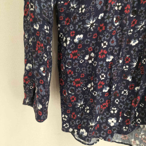 コントワーデコトニエ COMPTOIR DES COTONNIERS レーヨン100 花柄 ブラウス レディース JPN:7号