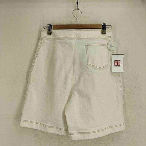 ボーダーズアットバルコニー borders at balcony ストレッチワイドデニムパンツ レディース JPN:38
