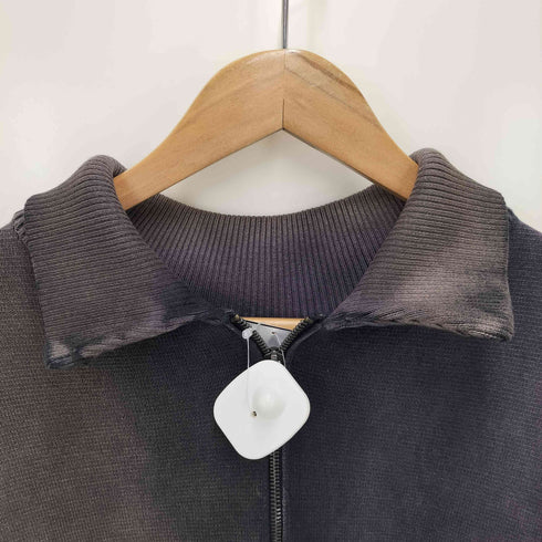 ザラ ZARA Washed Textured Stitch Polo Shirt メンズ import:M