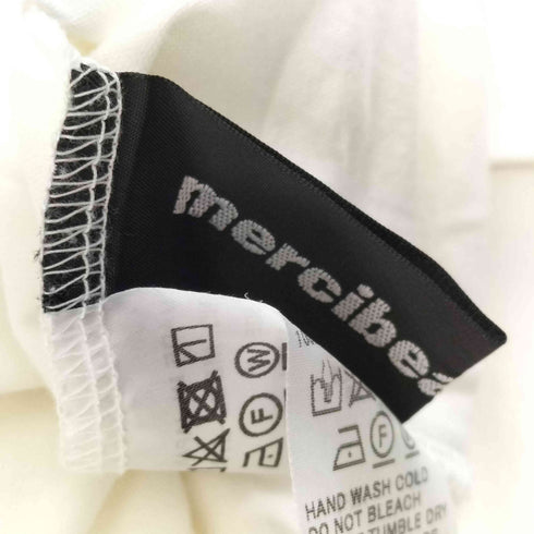 メルシーボークー mercibeaucoup ドッキング クルーネックTシャツ レディース JPN:1