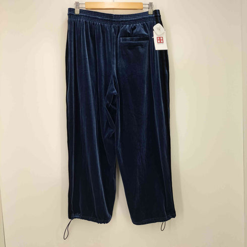 ハルハム HALHAM ベロア イージーワイドパンツ メンズ JPN:M