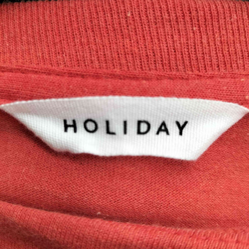 ホリデイ holiday バックプリント L/S Tシャツ メンズ JPN:L