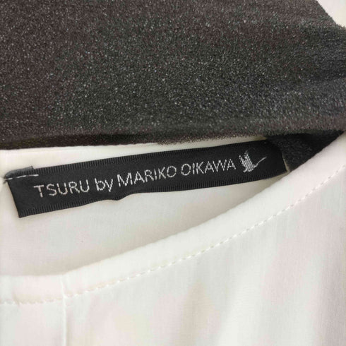 ツルバイマリコオイカワ Tsuru by Mariko Oikawa ティアードフリルブラウス レディース FREE