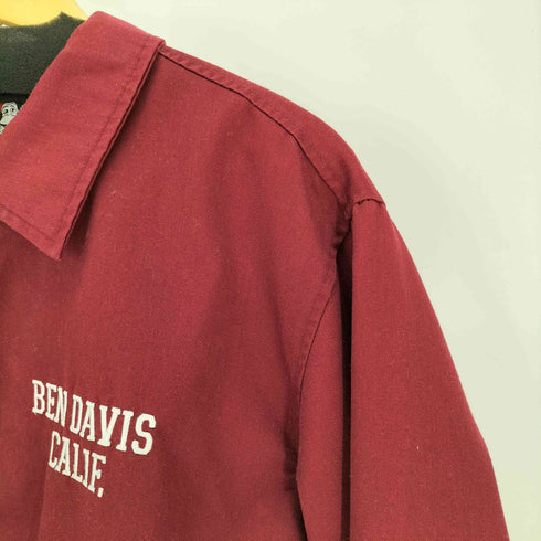 ベンデイビス BEN DAVIS ワッペン刺繍 コーチジャケット メンズ import:L