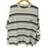 California General Store オーガニックコットン ボーダー ロングスリーブ Tシャツ メンズ L