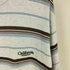 California General Store オーガニックコットン ボーダー ロングスリーブ Tシャツ メンズ L