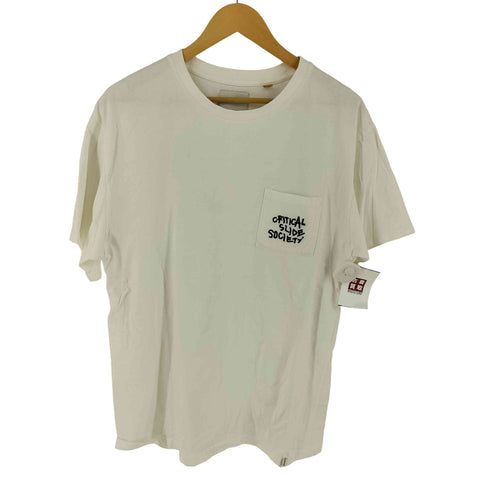 クリティカルスライド critical slide プリントクルーネックS/S ポケットTシャツ メンズ JPN:L