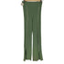 スドーク soduk COLORED STITCH SLIT KNIT TROUSERS レディース FREE