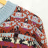 ヴィヴィアンウエストウッドレッドレーベル Vivienne Westwood RED LABEL オーブ刺繍 ダメージ加工 フェアアイル柄 クルーネック ニット レディース 00