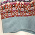 ヴィヴィアンウエストウッドレッドレーベル Vivienne Westwood RED LABEL オーブ刺繍 ダメージ加工 フェアアイル柄 クルーネック ニット レディース 00