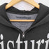 Wet Leg moisturizer faded black zipped hoodie メンズ import:L