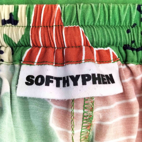 SOFTHYPHEN Patterned Easy Shorts メンズ 02