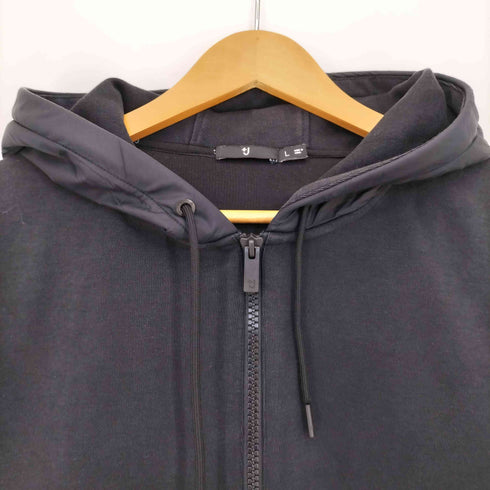 ユニクロプラスジェイ UNIQLO+J ドライスウェットハーフジップパーカ メンズ JPN:L