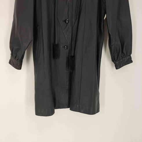 ファーストラップ シープレザー ハーフコート レディース import:M