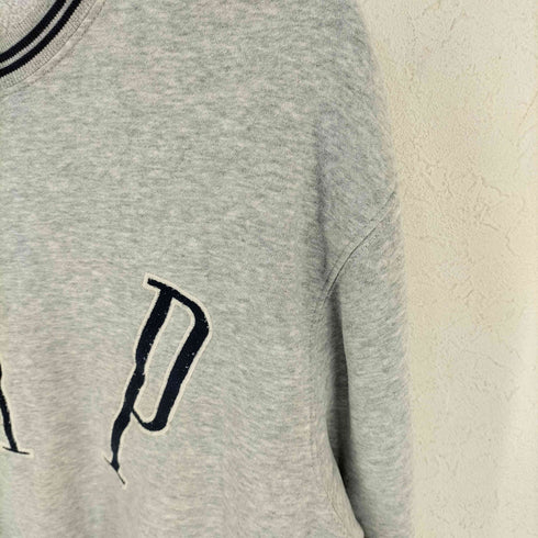 ギャップ Gap LOGO EMBROIDERY CREW ロゴ スウェット メンズ L