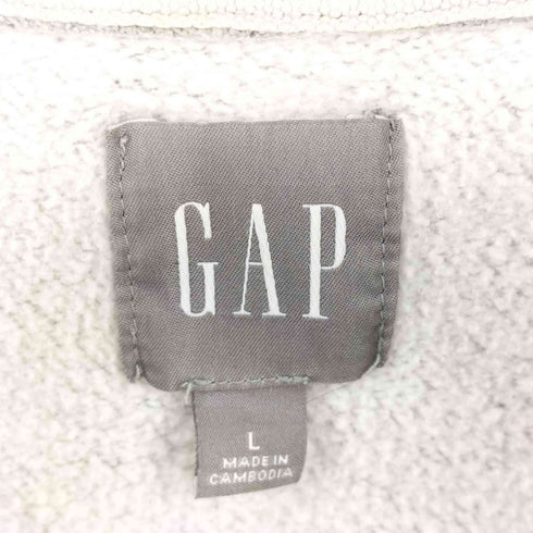 ギャップ Gap LOGO EMBROIDERY CREW ロゴ スウェット メンズ L