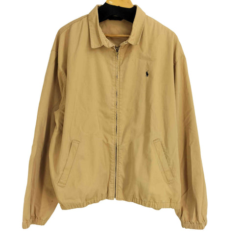 ポロバイラルフローレン Polo by RALPH LAUREN 80-90S USA製 スモールポニー刺繍スウィングトップ メンズ import:XL
