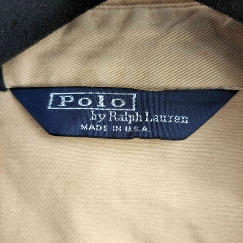 ポロバイラルフローレン Polo by RALPH LAUREN 80-90S USA製 スモールポニー刺繍スウィングトップ メンズ import:XL