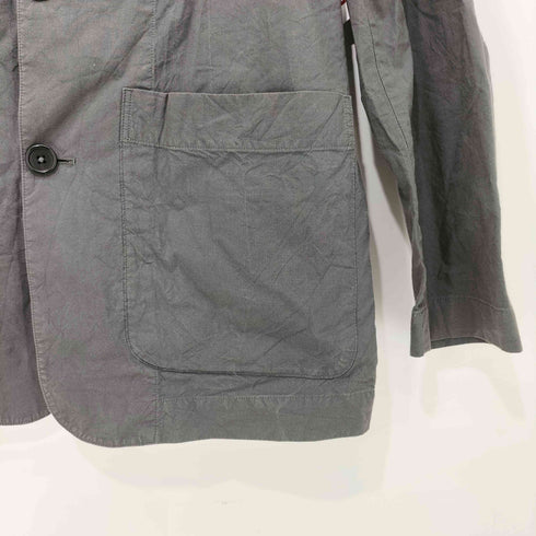 マーガレットハウエル MARGARET HOWELL MATT COTTON SILK POPLIN シルクコットン 2B テーラードジャケット メンズ import:M