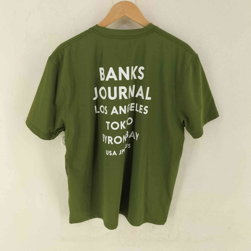バンクスジャーナル BANKS JOURNAL プリントクルーネックS/S Tシャツ メンズ JPN:L