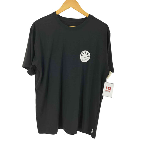 バンクスジャーナル BANKS JOURNAL プリントクルーネックS/S Tシャツ メンズ JPN:L