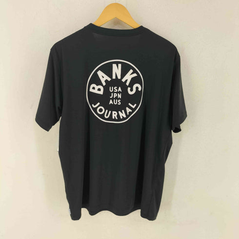 バンクスジャーナル BANKS JOURNAL プリントクルーネックS/S Tシャツ メンズ JPN:L