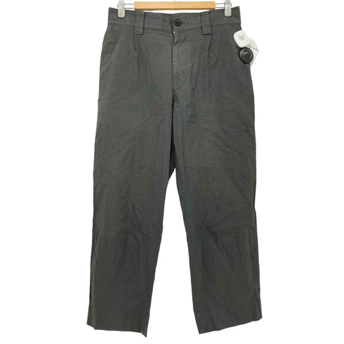 マーガレットハウエル MARGARET HOWELL MATT COTTON SILK POPLIN シルクコットン トラウザー スラックス メンズ JPN:M