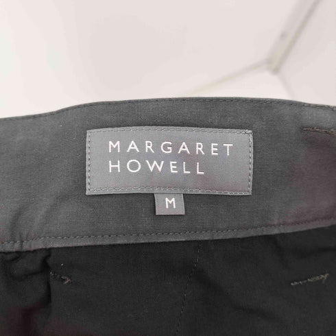 マーガレットハウエル MARGARET HOWELL MATT COTTON SILK POPLIN シルクコットン トラウザー スラックス メンズ JPN:M