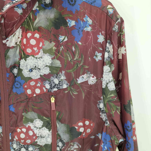 アーデム ERDEM 花柄ナイロン ジップ パーカー メンズ import:M