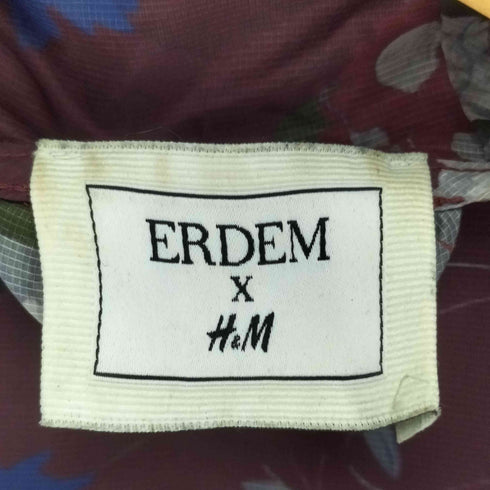 アーデム ERDEM 花柄ナイロン ジップ パーカー メンズ import:M