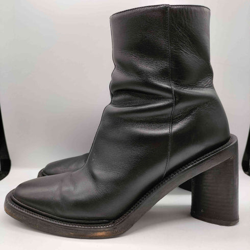 アクネストゥディオズ ACNE STUDIOS LEATHER ZIP HEEL BOOTS レディース EUR:37
