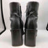 アクネストゥディオズ ACNE STUDIOS LEATHER ZIP HEEL BOOTS レディース EUR:37