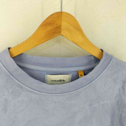 クリティカルスライド critical slide ロゴ刺繍 クルーネックS/S Tシャツ メンズ JPN:XL