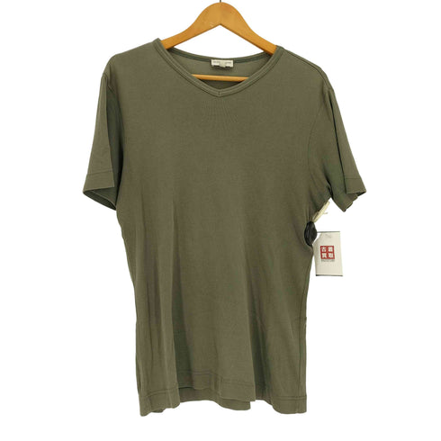 ドリスヴァンノッテン DRIES VAN NOTEN 90S~00S Vネック ストレッチ Tシャツ メンズ import:L