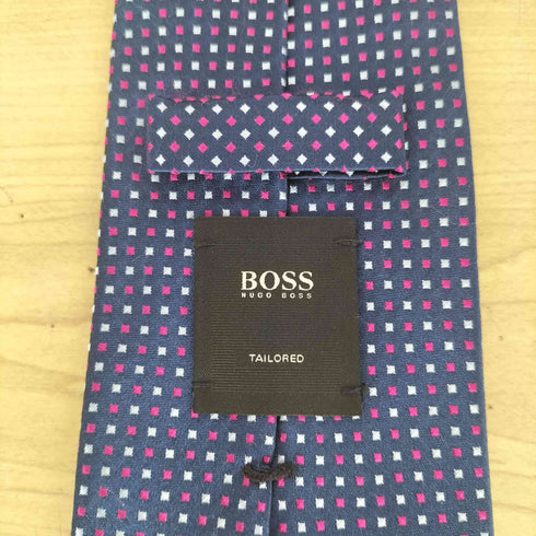 ボスヒューゴボス BOSS HUGO BOSS カラードットシルクネクタイ メンズ