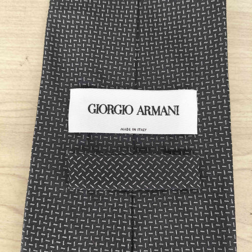 ジョルジオアルマーニ Giorgio Armani LUXURY 総柄シルクネクタイ メンズ