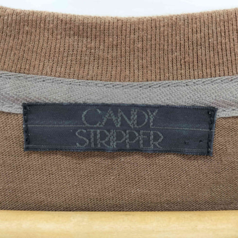 キャンディストリッパー Candy Stripper レースチュールドッキングTシャツワンピース レディース JPN:2