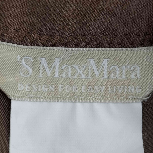 エスマックスマーラ S Max Mara ステッチデザイン ノースリーブ チュニック レディース J36