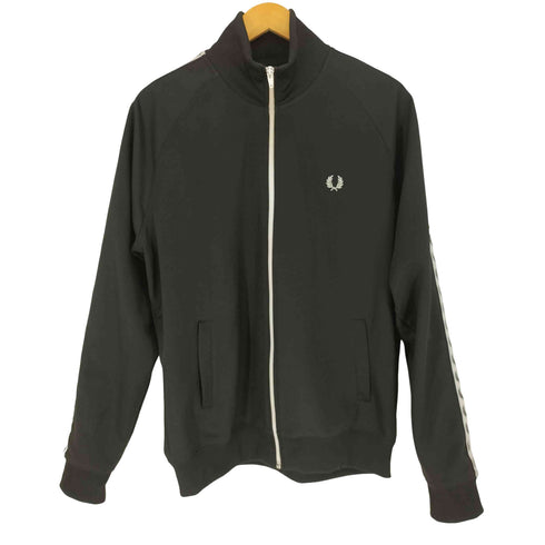 フレッドペリー FRED PERRY TAPED TRACK JACKET ローレル リース テープド トラック ジャケット ジャージ メンズ import:L