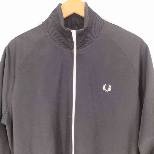 フレッドペリー FRED PERRY TAPED TRACK JACKET ローレル リース テープド トラック ジャケット ジャージ メンズ import:L
